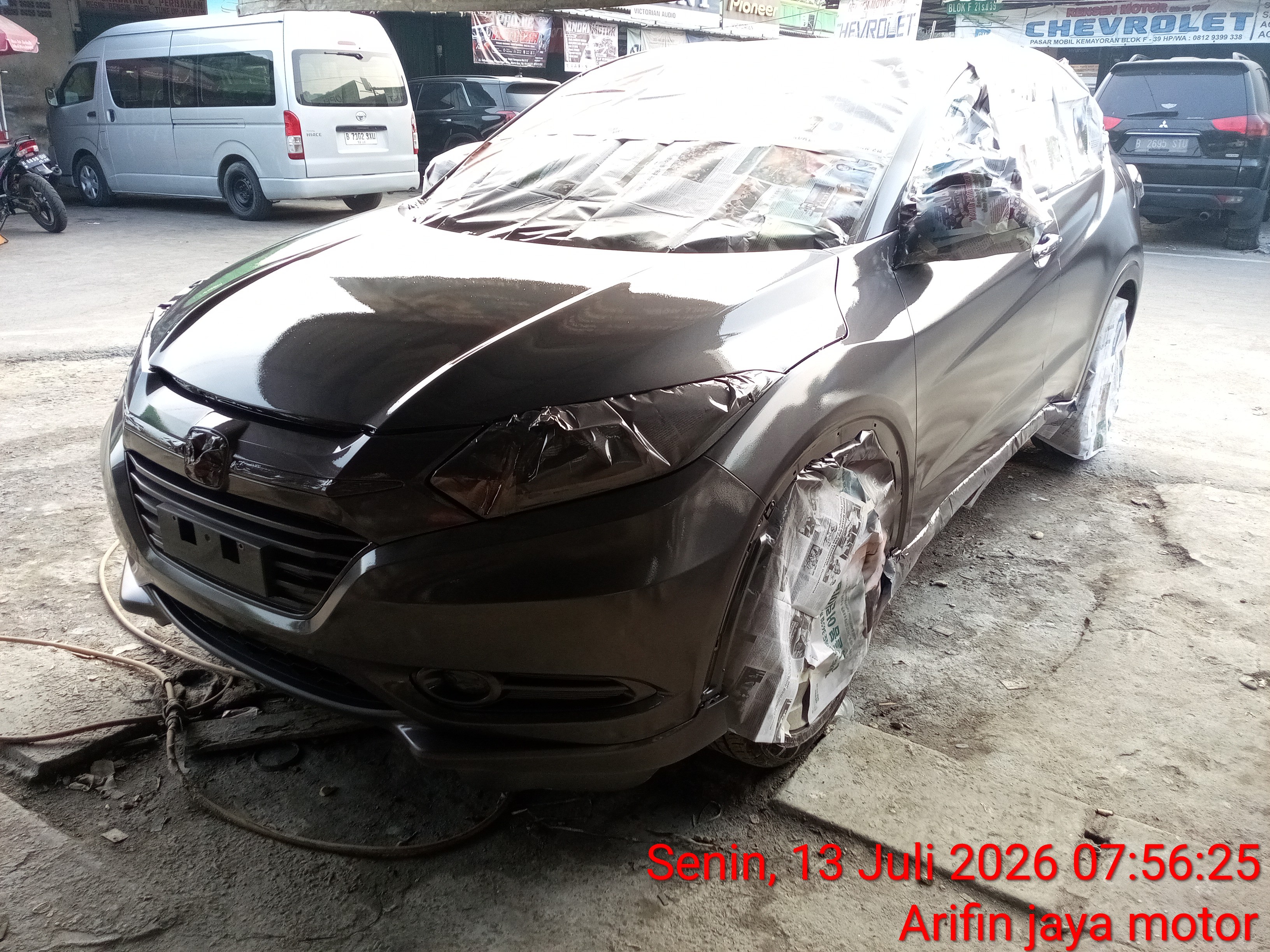 Perbaikan Mobil Honda HRV - Sesudah