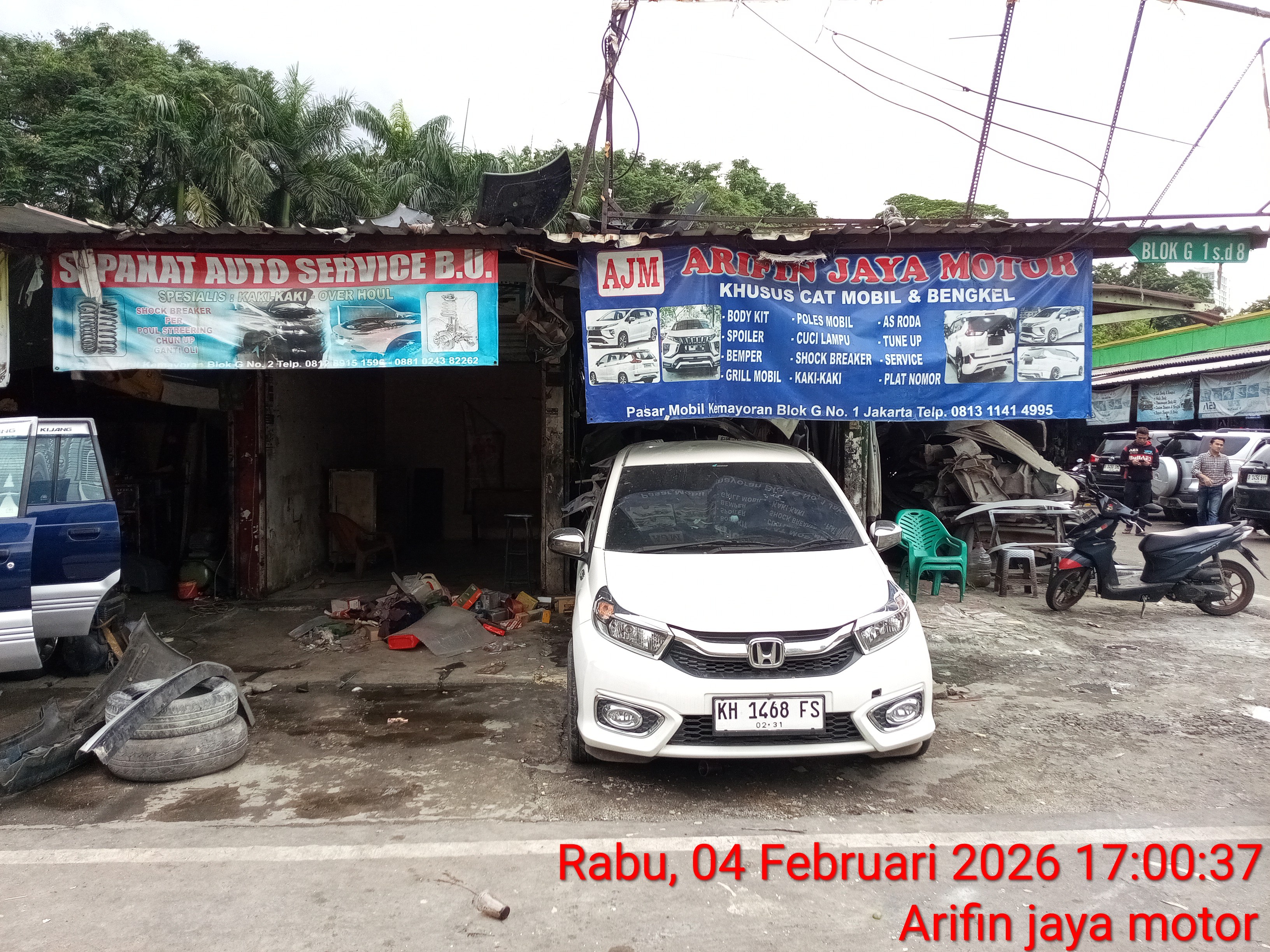 Custem Honda Brio - Sebelum
